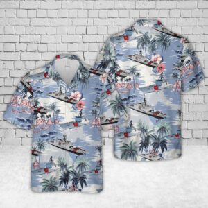 US Coast Guard Legend-class cutter Hawaiian Shirt - Gift for Dad Father's Day