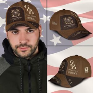 US Coast Guard, Lest We Forget – Classic Cap Gift for Men Dad Fathers 3