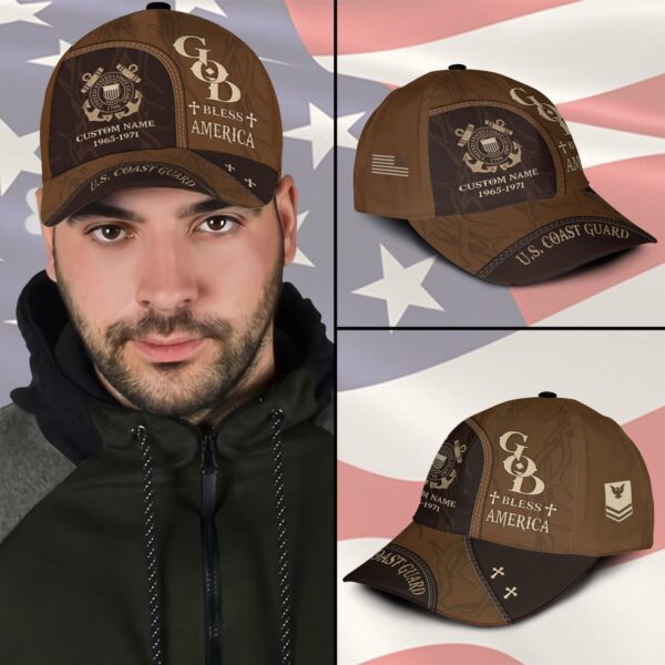 US Coast Guard, Lest We Forget – Classic Cap Gift for Men Dad Fathers