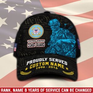 US Coast Guard, Lest We Forget – Classic Cap Gift for Men Dad Fathers
