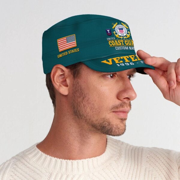 US Coast Guard, Lest We Forget – Military Cap Gift for Men Dad Fathers