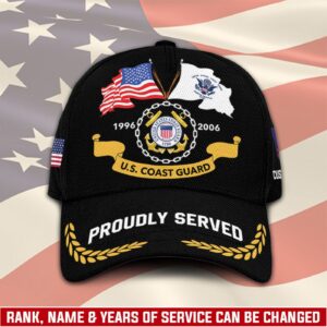 US Coast Guard, Life And Pride – Classic Cap Gift for Men Dad Fathers