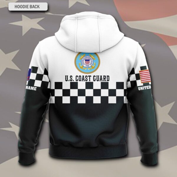 US Coast Guard, Life And Pride – Hoodie – Gift for Dad Father’s Day