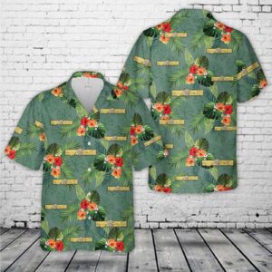 US Coast Guard Marine Safety Insignia Hawaiian Shirt - Gift for Dad Father's Day