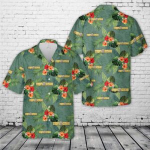 US Coast Guard Marine Safety Insignia Hawaiian Shirt - Gift for Dad Father's Day