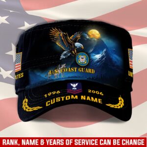 US Coast Guard – Military Cap Gift for Men Dad Fathers