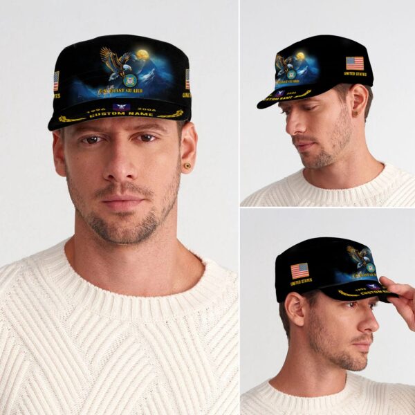 US Coast Guard – Military Cap Gift for Men Dad Fathers