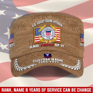 US Coast Guard – Military Cap Gift for Men Dad Fathers