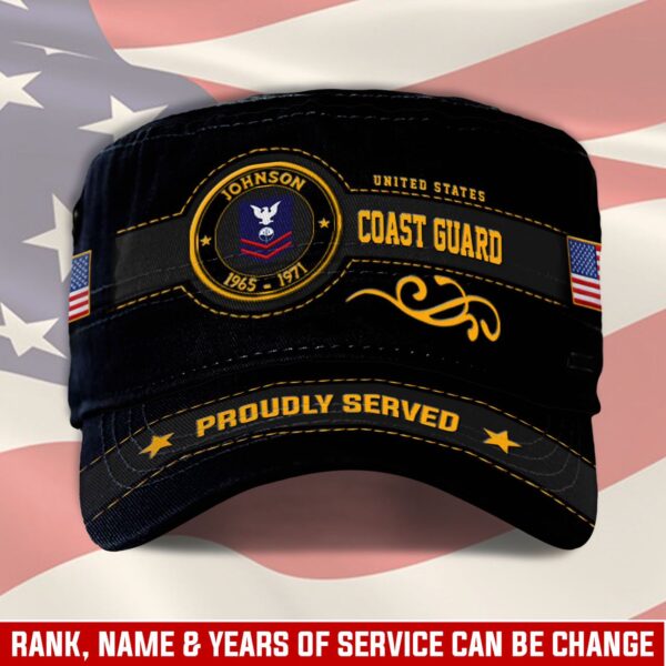 US Coast Guard – Military Cap Gift for Men Dad Fathers
