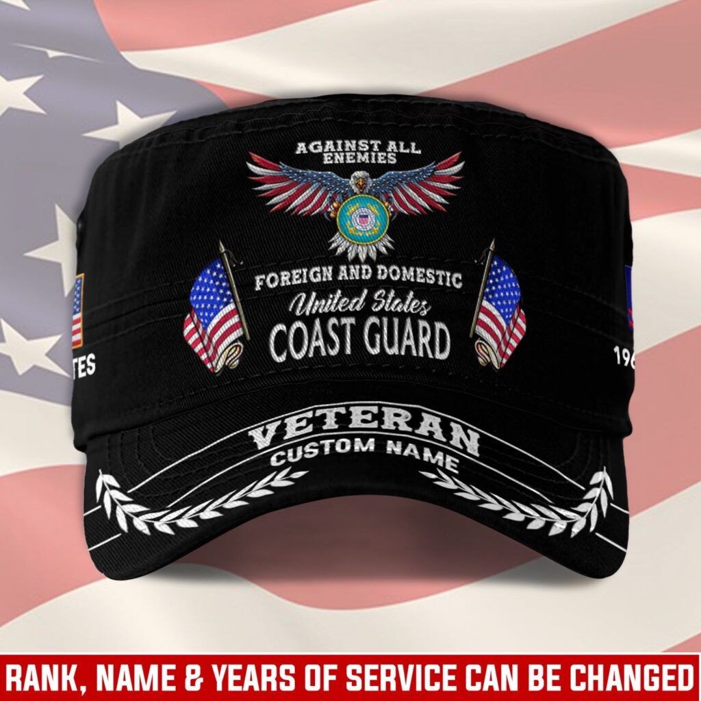 US Coast Guard – Military Cap Gift for Men Dad Fathers US Coast Guard – Military Cap Gift for Men Dad Fathers