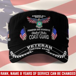 US Coast Guard – Military Cap Gift for Men Dad Fathers