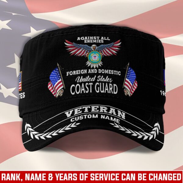 US Coast Guard – Military Cap Gift for Men Dad Fathers