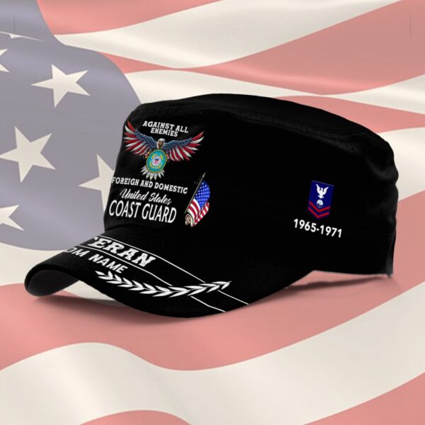US Coast Guard – Military Cap Gift for Men Dad Fathers