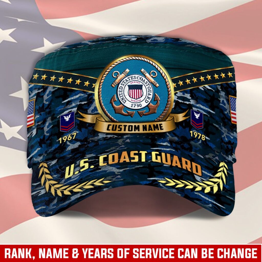 US Coast Guard – Military Cap Gift for Men Dad Fathers US Coast Guard – Military Cap Gift for Men Dad Fathers