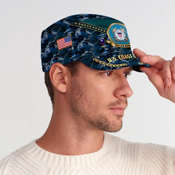 US Coast Guard – Military Cap Gift for Men Dad Fathers