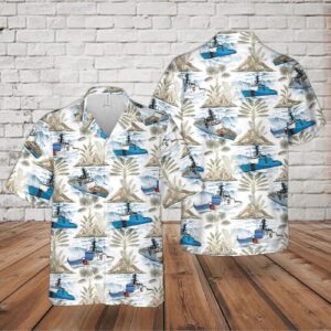 US Coast Guard National Security Cutter Hawaiian Shirt - Gift for Dad Father's Day