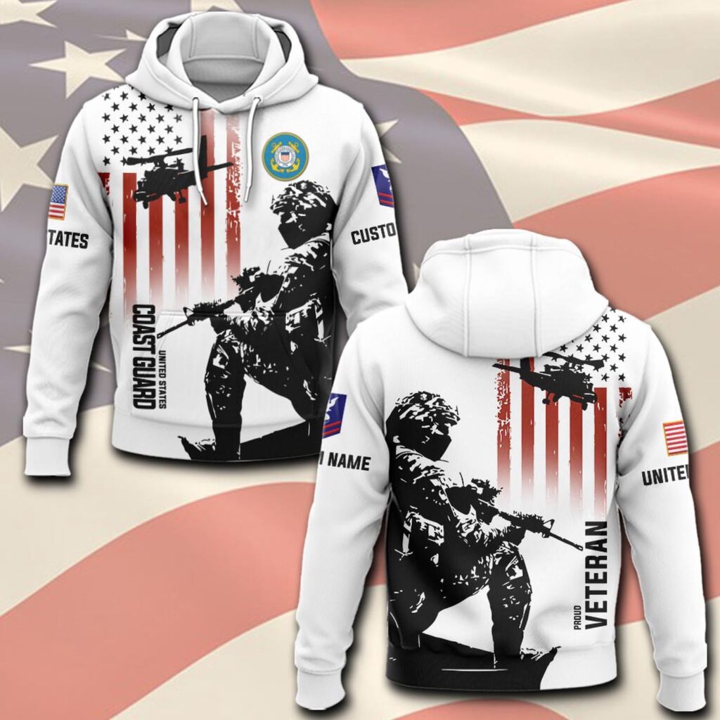 US Coast Guard, No One Fights Alone – Hoodie – Gift for Dad Father’s Day US Coast Guard, No One Fights Alone – Hoodie – Gift for Dad Father’s Day