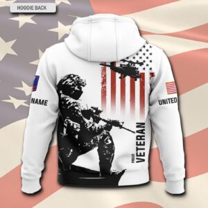 US Coast Guard, No One Fights Alone – Hoodie - Gift for Dad Father's Day 3