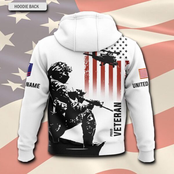US Coast Guard, No One Fights Alone – Hoodie – Gift for Dad Father’s Day