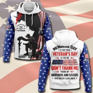 US Coast Guard, No One Fights Alone – Hoodie - Gift for Dad Father's Day 1