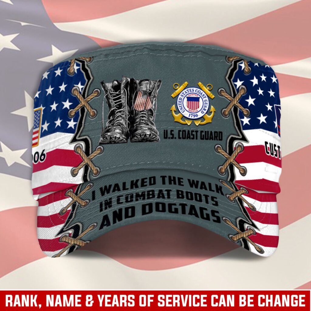 US Coast Guard, No One Fights Alone – Military Cap Gift for Men Dad Fathers US Coast Guard, No One Fights Alone – Military Cap Gift for Men Dad Fathers