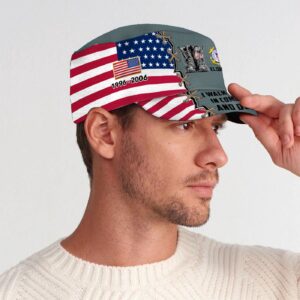 US Coast Guard, No One Fights Alone – Military Cap Gift for Men Dad Fathers 1