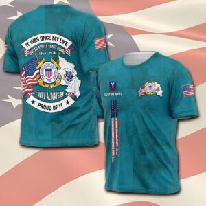 US Coast Guard, No One Fights Alone – T-Shirt - Gift for Dad Father's Day