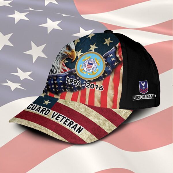 US Coast Guard, No One Gets Left Behind – Classic Cap Gift for Men Dad Fathers