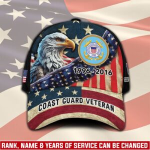 US Coast Guard, No One Gets Left Behind – Classic Cap Gift for Men Dad Fathers