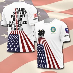 US Coast Guard, No One Gets Left Behind – T-Shirt - Gift for Dad Father's Day