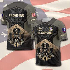 US Coast Guard, No One Gets Left Behind – T-Shirt - Gift for Dad Father's Day