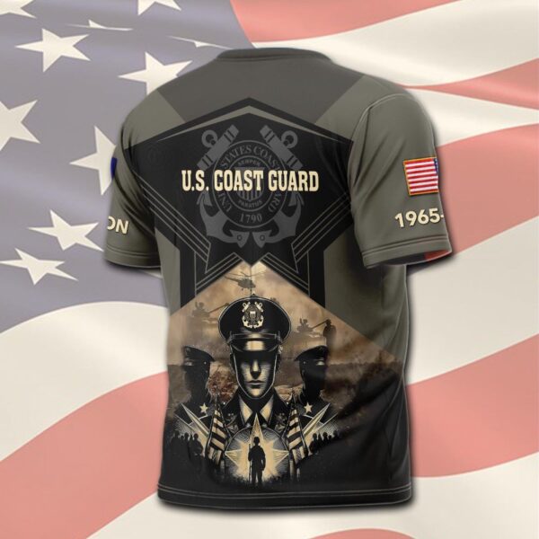 US Coast Guard, No One Gets Left Behind – T-Shirt – Gift for Dad Father’s Day