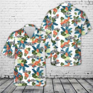 US Coast Guard Port Security Enlisted Badge Hawaiian Shirt - Gift for Dad Father's Day