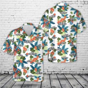 US Coast Guard Port Security Enlisted Badge Hawaiian Shirt - Gift for Dad Father's Day