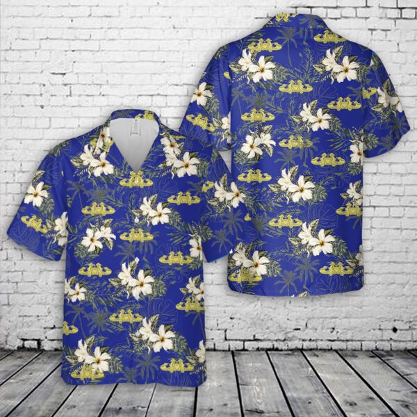 US Coast Guard Port Security Officer Pin Hawaiian Shirt – Gift for Dad Father’s Day