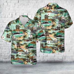 US Coast Guard Port Security Units 301 Hawaiian Shirt - Gift for Dad Father's Day