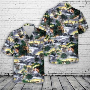 US Coast Guard Port Security Units 307 Hawaiian Shirt - Gift for Dad Father's Day