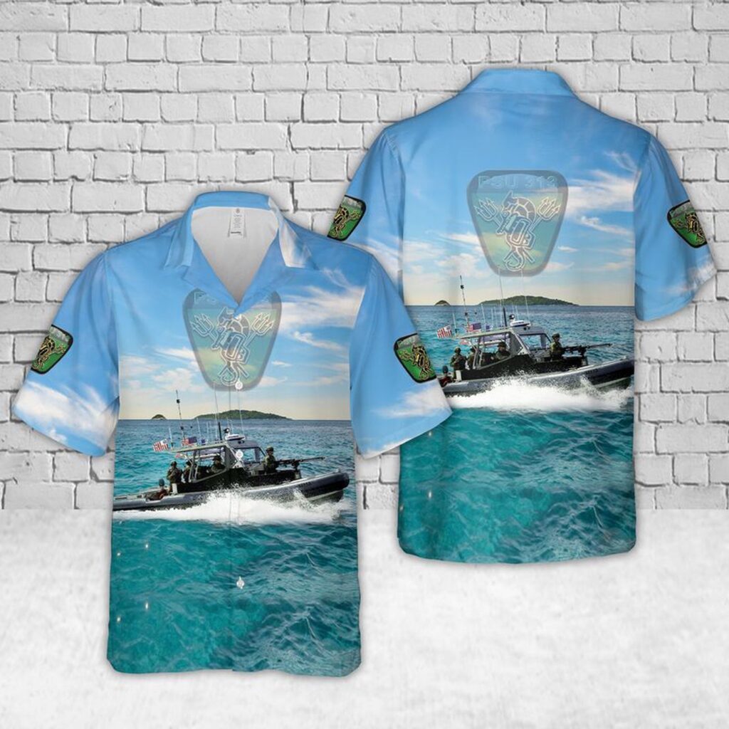 US Coast Guard Port Security Units 313 Hawaiian Shirt – Gift for Dad Father’s Day US Coast Guard Port Security Units 313 Hawaiian Shirt – Gift for Dad Father’s Day