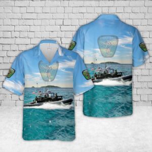 US Coast Guard Port Security Units 313 Hawaiian Shirt - Gift for Dad Father's Day