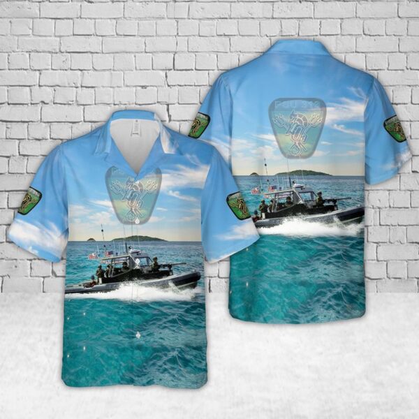 US Coast Guard Port Security Units 313 Hawaiian Shirt – Gift for Dad Father’s Day