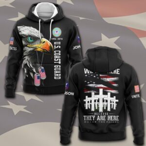 US Coast Guard, Proud To Have Served – Hoodie - Gift for Dad Father's Day
