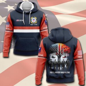 US Coast Guard, Proud To Have Served – Hoodie - Gift for Dad Father's Day