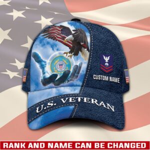 US Coast Guard, Remember – Honor – Respect – Classic Cap Gift for Men Dad Fathers