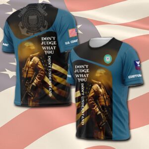US Coast Guard, Remember – Honor – Respect – T-Shirt - Gift for Dad Father's Day