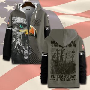 US Coast Guard, Remember – Honor – Respect – Zip Hoodie - Gift for Dad Father's Day