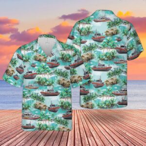 US Coast Guard Response Boat Hawaiian Shirt - Gift for Dad Father's Day
