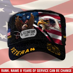 US Coast Guard, Second To None – Military Cap Gift for Men Dad Fathers