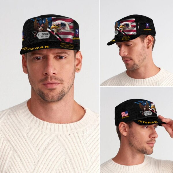 US Coast Guard, Second To None – Military Cap Gift for Men Dad Fathers