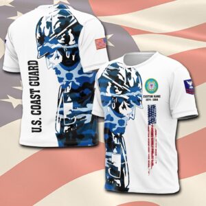 US Coast Guard, Second To None – T-Shirt - Gift for Dad Father's Day