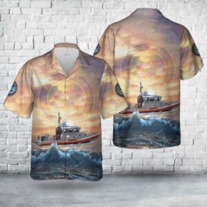 US Coast Guard Sector Long Island Sound Hawaiian Shirt - Gift for Dad Father's Day